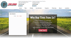 Desktop Screenshot of premiertire.us